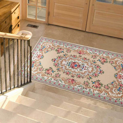 Easylife Persian Style Washable RugsEntry Mat (140X70Cm) from B&Q