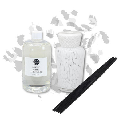 Baltus Reed Diffuser 500Ml Animal Print White Sandalwood Sences Air Freshener from B&Q