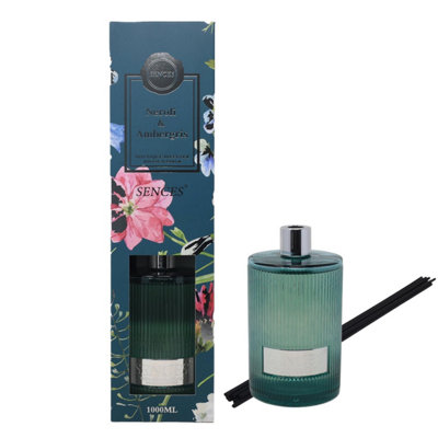 Reed Diffuser 1000Ml Baltus Sences Ribbed Neroli & Ambergris Scent Air Freshener from B&Q