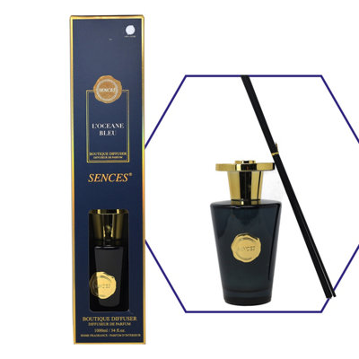 Reed Diffuser 1000Ml Baltus L'oceane Bleu Air Freshener Aromatherapy Fragrance from B&Q