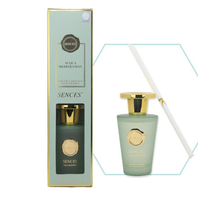 Baltus Reed Diffuser 300Ml Acqua Meditranian Fragrance Aromatherapy Air Freshner from B&Q