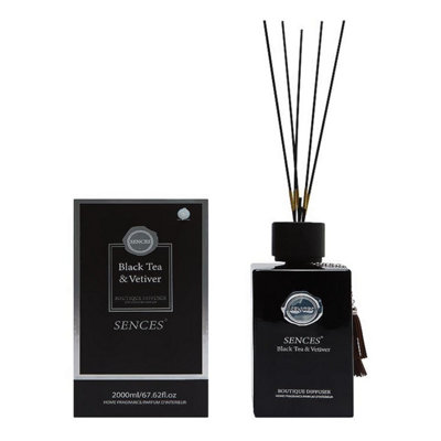 Baltus Reed Diffuser 2000Ml Black Tea & Vetiver Fragrance Air Freshener Aroma from B&Q