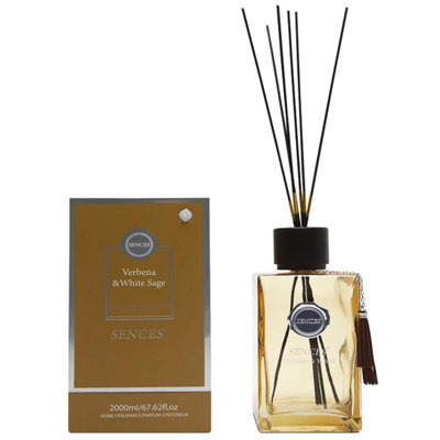 Baltus Reed Diffuser 2000Ml Verbena & White Sage Fragrance Air Freshener Aroma from B&Q
