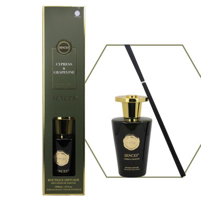 Reed Diffuser 1000Ml Cypress & Grapevine Baltus Fragrance Aroma Air Freshener from B&Q