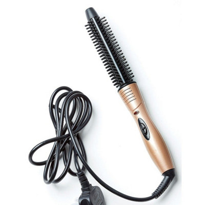 Coopers of Stortford Heated Hair Brush 19mm BarrelQuick Heat Up360 Degree Swivel CordAdds Volume And CurlsIdeal For Short And Long Hair from B&Q