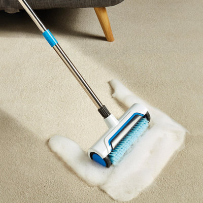 Rug Carpet Cleaner Refresher Brush For Home For Spills Stains from B&Q