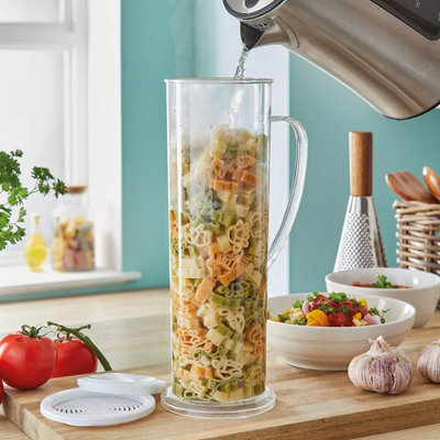Coopers of Stortford Express Pasta CookerAlso Vegetables Hot Dogs Prawns Ready In MinutesSafeQuick & Easy To Use H32 X Dia. 10.5Cm from B&Q