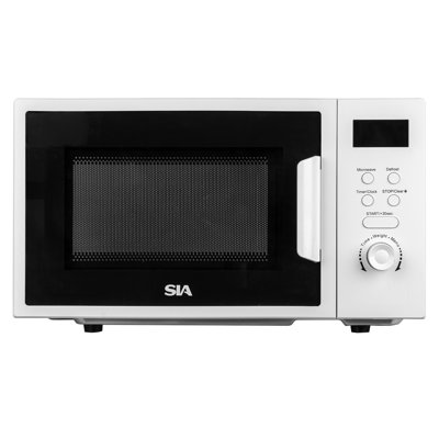 SIA 20L Microwave In WhiteDigital Display700WFdm21Wh from B&Q