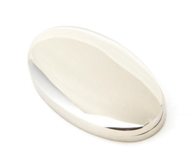 From The Anvil Polished Nickel Oval Escutcheon & Cover from B&Q