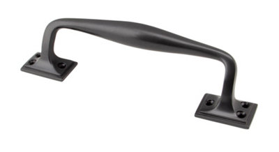 From The Anvil Aged Bronze 230mm Art Deco Pull Handle from B&Q