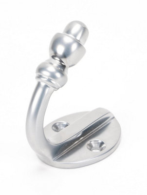 B&Q -  Satin Chrome Coat Hook