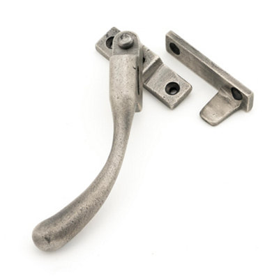 From The Anvil Antique Pewter Night-Vent Locking Peardrop FastenerLh from B&Q