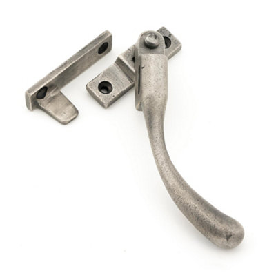 From The Anvil Antique Pewter Night-Vent Locking Peardrop FastenerRh from B&Q