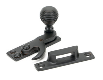 From The Anvil Aged Bronze Beehive Sash Hook Fastener from B&Q