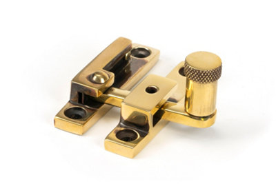 From The Anvil Aged Brass Brompton Quadrant FastenerNarrow from B&Q