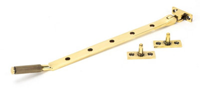 From The Anvil Aged Brass 12 Inch Brompton Stay from B&Q