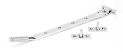 From The Anvil Polished Chrome 10 Inch Brompton Stay from B&Q