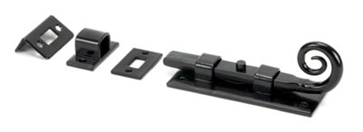 From The Anvil Black 4 Inch Monkeytail Universal Bolt from B&Q