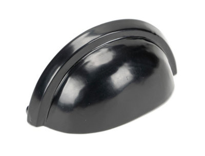 From The Anvil Black Regency Concealed Drawer Pull from B&Q