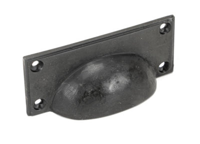 From The Anvil Beeswax Art Deco Drawer Pull from B&Q