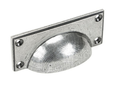 From The Anvil Pewter Art Deco Drawer Pull from B&Q