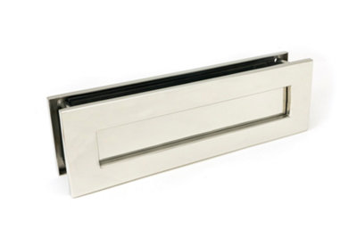 From The Anvil Polished Marine Ss (316) Traditional Letterbox from B&Q