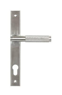 From The Anvil Satin Marine Ss (316) Brompton Slimline Espag. Lock Set from B&Q