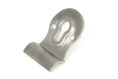 From The Anvil Satin Marine Ss (316) Euro Door Pull from B&Q