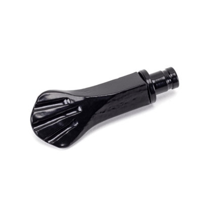 B&Q -  Black Shell Curtain Finial (Pair)