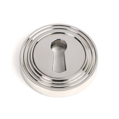 From The Anvil Polished Marine Ss (316) Round Escutcheon (Beehive) from B&Q