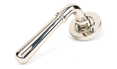 From The Anvil Polished Nickel Newbury Lever On Rose Set (Plain)Unsprung from B&Q
