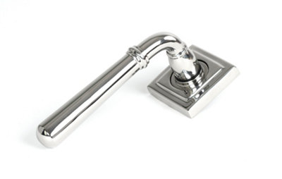 From The Anvil Polished Marine Ss (316) Newbury Lever On Rose Set (Square)Unsprung from B&Q