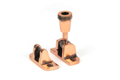 From The Anvil Polished Bronze Brompton Brighton Fastener (Radiused) from B&Q