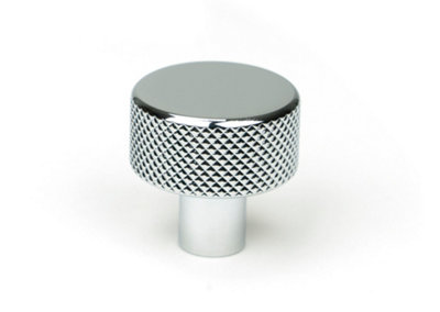 From The Anvil Polished Chrome Brompton Cabinet Knob25mm (No Rose) from B&Q