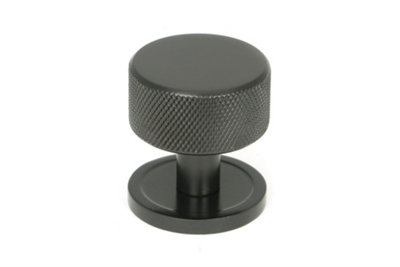 From The Anvil Aged Bronze Brompton Cabinet Knob32mm (Plain) from B&Q