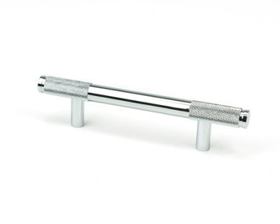 From The Anvil Polished Chrome Half Brompton Pull HandleSmall from B&Q