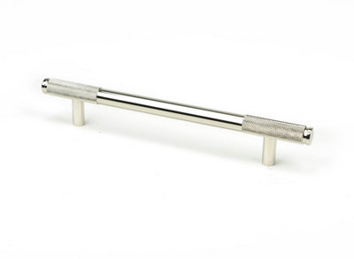 From The Anvil Polished Nickel Half Brompton Pull HandleMedium from B&Q