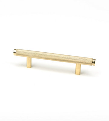 From The Anvil Polished Brass Full Brompton Pull HandleSmall from B&Q