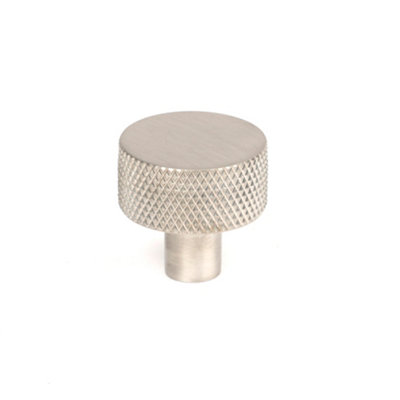 From The Anvil Satin Ss (304) Brompton Cabinet Knob25mm (No Rose) from B&Q