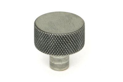 From The Anvil Pewter Brompton Cabinet Knob25mm (No Rose) from B&Q