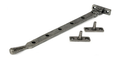 From The Anvil Pewter 12" Hammered Newbury Stay