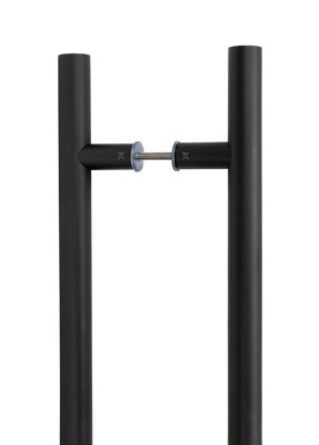 From The Anvil Black Matt Ss (316) T Bar Handle B2b Fix 32Mm Dia. 1.5M