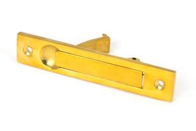 From The Anvil Polished Brass 125mm X 25mm Edge Pull from B&Q