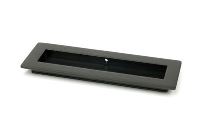 From The Anvil Aged Bronze 175mm Plain Rectangular Pull from B&Q
