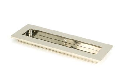 From The Anvil Polished Nickel 175mm Plain Rectangular Pull from B&Q