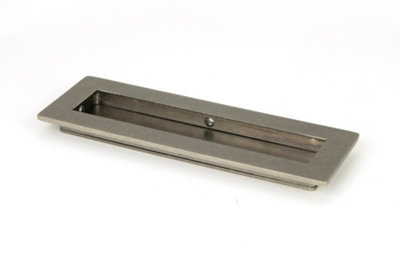From The Anvil Pewter 175mm Plain Rectangular Pull from B&Q
