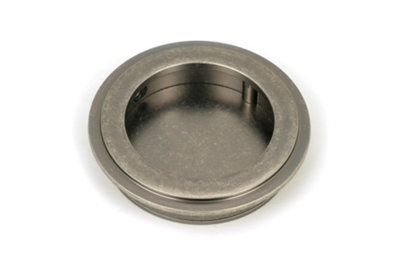 From The Anvil Pewter 60mm Art Deco Round Pull from B&Q