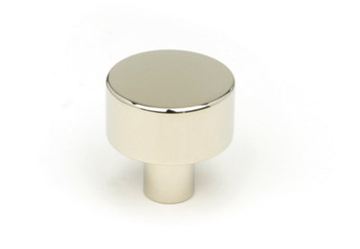 From The Anvil Polished Nickel Kelso Cabinet Knob25mm (No Rose) from B&Q