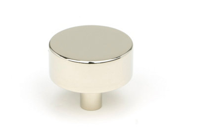 From The Anvil Polished Nickel Kelso Cabinet Knob38mm (No Rose) from B&Q