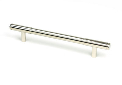 From The Anvil Polished Nickel Kelso Pull HandleMedium from B&Q